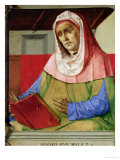 Portrait of Seneca (2 BC-AD 65) circa 1475 reproduction procédé giclée par Joos van Gent