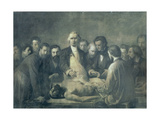The Anatomy Lesson of Doctor Velpeau (1795-1867) Giclee Print by Francois Nicolas Augustin Feyen-Perrin