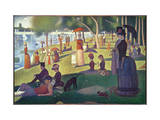 Sunday Afternoon on the Island of La Grande Jatte, c.1886 Giclee Print by Georges Seurat