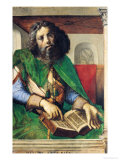 Portrait of Plato (429-347 BC) circa 1475 Giclee Print by Joos van Gent