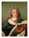 Portrait of Duc De Saint-Simon (1675-1755) after a Portrait by Hyacinthe Rigaud (1659-1743) 1887 Impressão giclée por Perrine Viger
