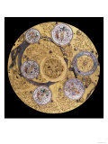 Clock with Astronomical and Astrological Dials by Thomas Starck, 1620 Giclee Print
