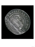 Sixpence, with the Head of Queen Elizabeth I, 16th Century Giclee Print