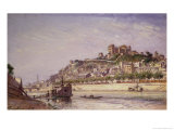 The Saone at Lyons, 1875 Giclee Print by Johan-Barthold Jongkind The Saone at Lyons, 1875 Giclee Print by Johan-Barthold Jongkind