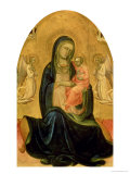 Madonna and Child, 1400 Giclée-tryk af Lorenzo Monaco Madonna and Child, 1400 Giclée-tryk af Lorenzo Monaco
