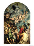 The Assumption of the Virgin Altarpiece, 1611/14 Giclee Print by Peter Paul Rubens