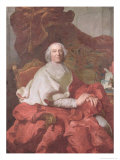 Cardinal Andre Hercule De Fleury, Bishop of Fregus and Prime Minister to Louis XV Giclee Print by Joseph Siffred Duplessis