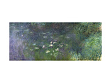 Waterlilies: Morning, 1914-18 (Right Section) reproduction procédé giclée par Claude Monet