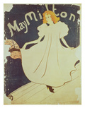 09:May Milton, France, 1895 Giclee Print by Henri de Toulouse-Lautrec