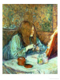 Madame Poupoule at her Toilet, 1898 Lámina giclée por Henri de Toulouse-Lautrec Madame Poupoule at her Toilet, 1898 Lámina giclée por Henri de Toulouse-Lautrec