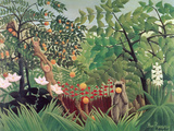 Exotic Landscape, 1910 Reproduction procédé giclée par Henri Rousseau