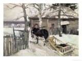 Winter, 1894 Reproduction procédé giclée par Konstantin A. Korovin