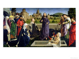 The Raising of Lazarus Giclée-Druck von Master of Coetivy 