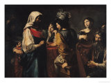 The Fortune Teller Giclée-Druck von Valentin de Boulogne 