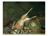 Still Life of a Hare with Hunting Equipment Giclee Print by Hieronymus Galle I Still Life of a Hare with Hunting Equipment Giclee Print by Hieronymus Galle I