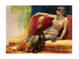 Cleopatra (69-30 BC), Preparatory Study for "Cleopatra Testing Poisons on the Condemned Prisoners" Giclee Print by Alexandre Cabanel