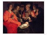 Adoration of the Shepherds Giclee Print by Georges de La Tour Adoration of the Shepherds Giclee Print by Georges de La Tour