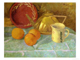 Still Life with Fruit and a Pitcher or Synchronization in Yellow, 1913 Giclée-Druck von Paul Serusier