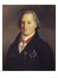 Portrait of Johann Wolfgang Von Goethe (1749-1832) with Decorations Giclee Print by Heinrich Cristoph