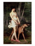 Diana the Huntress Giclee Print by Gaston Casimir Saint-Pierre