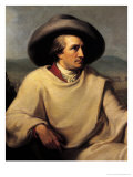 Johann Wolfgang Von Goethe (1749-1832) in the Campagna, circa 1790 reproduction procédé giclée par Johann Heinrich Wilhelm Tischbein