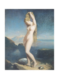 Venus Anadyomene, or Venus of the Sea, 1838 reproduction procédé giclée par Theodore Chasseriau