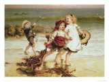 Sea Horses Giclee Print by Frederick Morgan