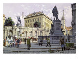 The Albertina, Vienna Giclee Print by Richard Pokorny