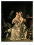 Motherhood, 1805 Giclee Print by Marguerite Gerard
