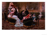An Entertaining Evening Giclee Print by Egisto Lancerotto