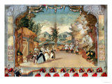 Joseph Haydn (1732-1809) at the First Performance of His Opera "L'Incontro Improvviso" reproduction procédé giclée