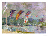 Regatta at Molesey, 1874 Giclee Print by Alfred Sisley Regatta at Molesey, 1874 Giclee Print by Alfred Sisley