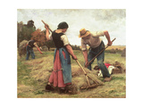 Haymaking, 1880 Giclee Print by Julien Dupré