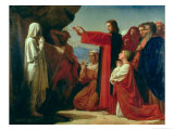 The Raising of Lazarus, 1857 Giclee-trykk av Leon Joseph Florentin Bonnat
