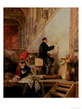 Daniel Maclise (1806-70) Painting His Mural Daniel Maclise (1806-70) Painting His Mural