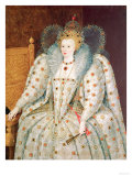Queen Elizabeth I of England and Ireland (1533-1603) Giclee Print