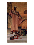 Execution Without Trial under the Moorish Kings in Granada, 1870 (Oil on Canvas) Giclee Print by Henri Alexandre Georges Regnault