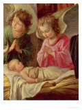 Adoration of the Shepherds, Detail of the Angels and Child, circa 1638 Giclee Print by Antoine & Louis Le Nain Adoration of the Shepherds, Detail of the Angels and Child, circa 1638 Giclee Print by Antoine & Louis Le Nain