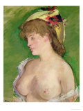 La blonde aux seins nus, 1878 reproduction procédé giclée par Édouard Manet