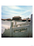 View of the Central Ramp Leading from the Hall of Supreme Harmony, Ming Dynasty 1420 Giclee Print