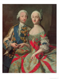 Archduchess Maria Caroline of Austria (1752-1814) Daughter of Emperor Francis I (1708-65) Giclee Print by Jean-Etienne Liotard