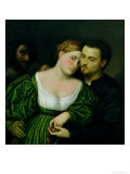 The Venetian Lovers Lámina giclée por Paris Bordone The Venetian Lovers Lámina giclée por Paris Bordone