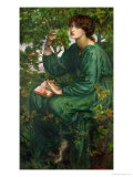 Day Dream, 1880 Reproduction procédé giclée par Dante Gabriel Rossetti