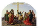 The Departure of the Apostles, 1845 reproduction procédé giclée par Charles Gleyre