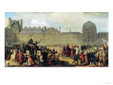 The Announcement of the Signing of the Treaty of Paris in 1783, 1837 Giclee Print by Anton van Ysendyck