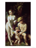 Venus with Mercury and Cupid (