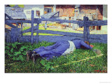 Rest in the Shade reproduction procédé giclée par Giovanni Segantini