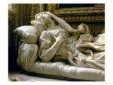 Death of the Blessed Ludovica Albertoni, from the Altieri Chapel, 1674 reproduction procédé giclée par Giovanni Lorenzo Bernini
