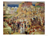 The Mosque, or Arab Festival, 1881 Giclee Print by Pierre-Auguste Renoir