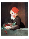 The Boy with the Cherries, 1859 Giclee Print by Édouard Manet